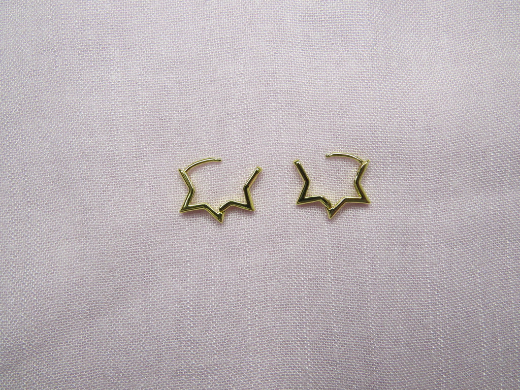 India Star Earrings