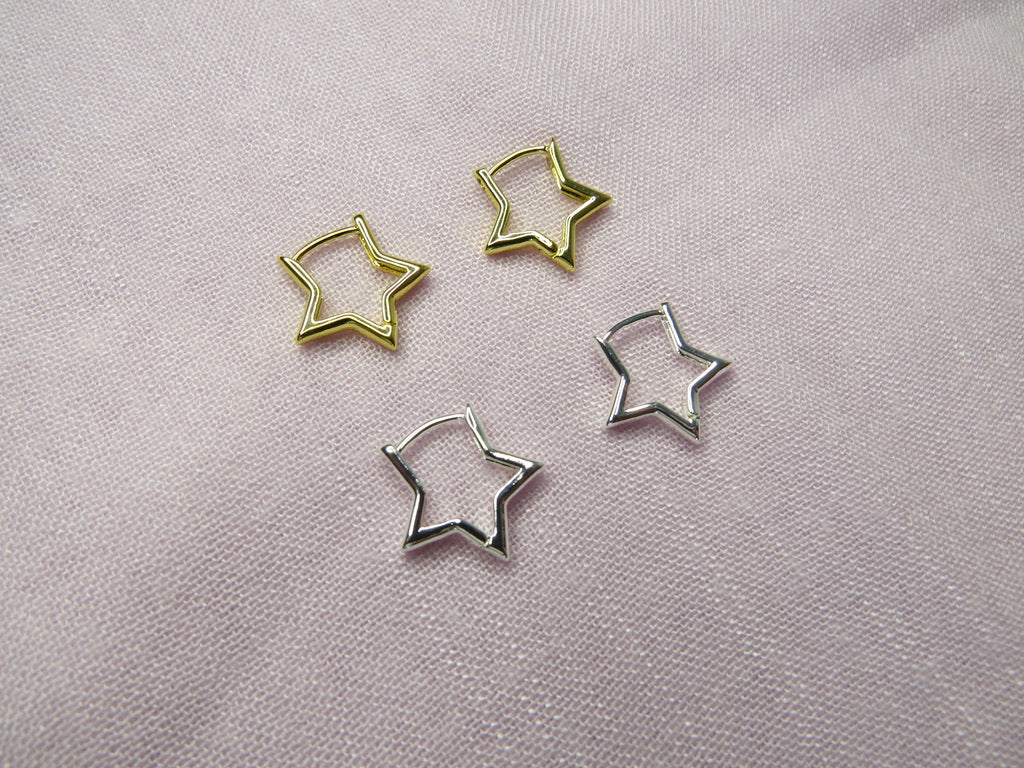 India Star Earrings